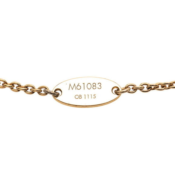 LOUIS VUITTON Gold Necklace - Picture 5 of 6